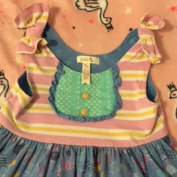 Matilda Jane Multicolor Ruffled Dress - Picture 5 of 5